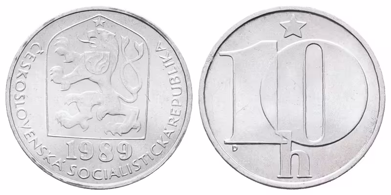 10 Haléř 1989