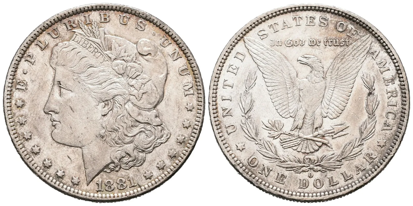 USA, 1 Dollar 1881 O