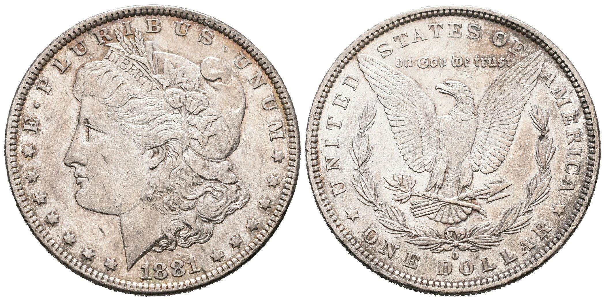 USA, 1 Dollar 1881 O