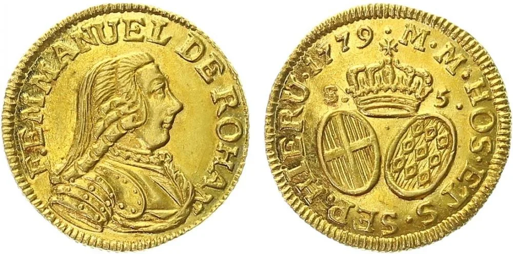 Malta - Řád Johanitů, Emmanuel de Rohan, 1775 - 1797 — 1
