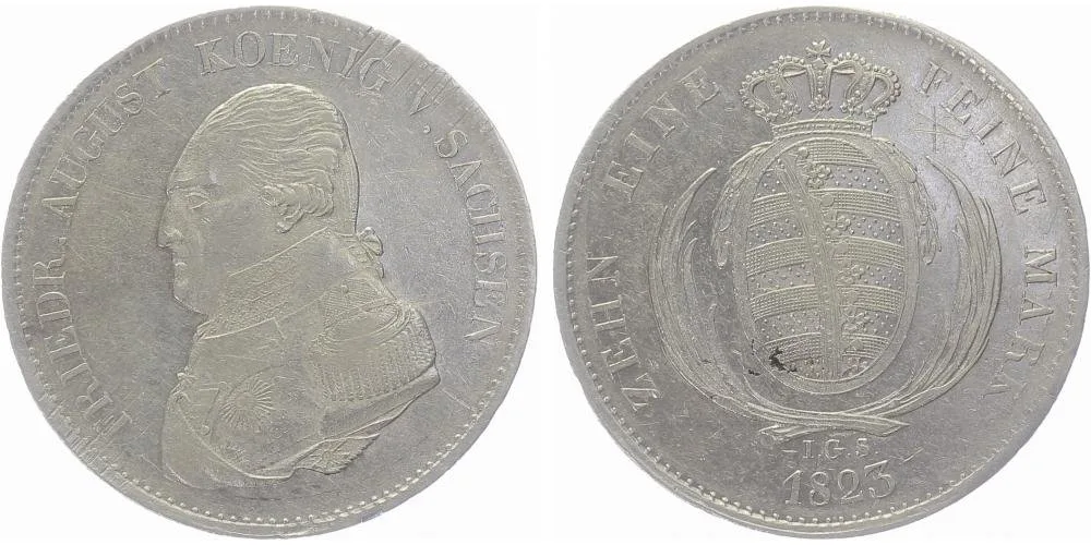 Sasko, Friedrich August III./I., 1763 - 1827 — 1