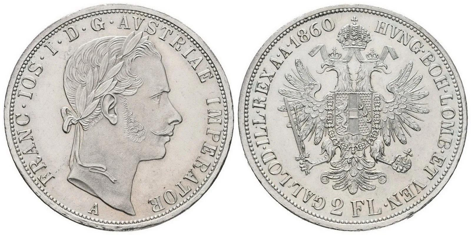 Rakouská a spolková měna, 1857 - 1892 — 1