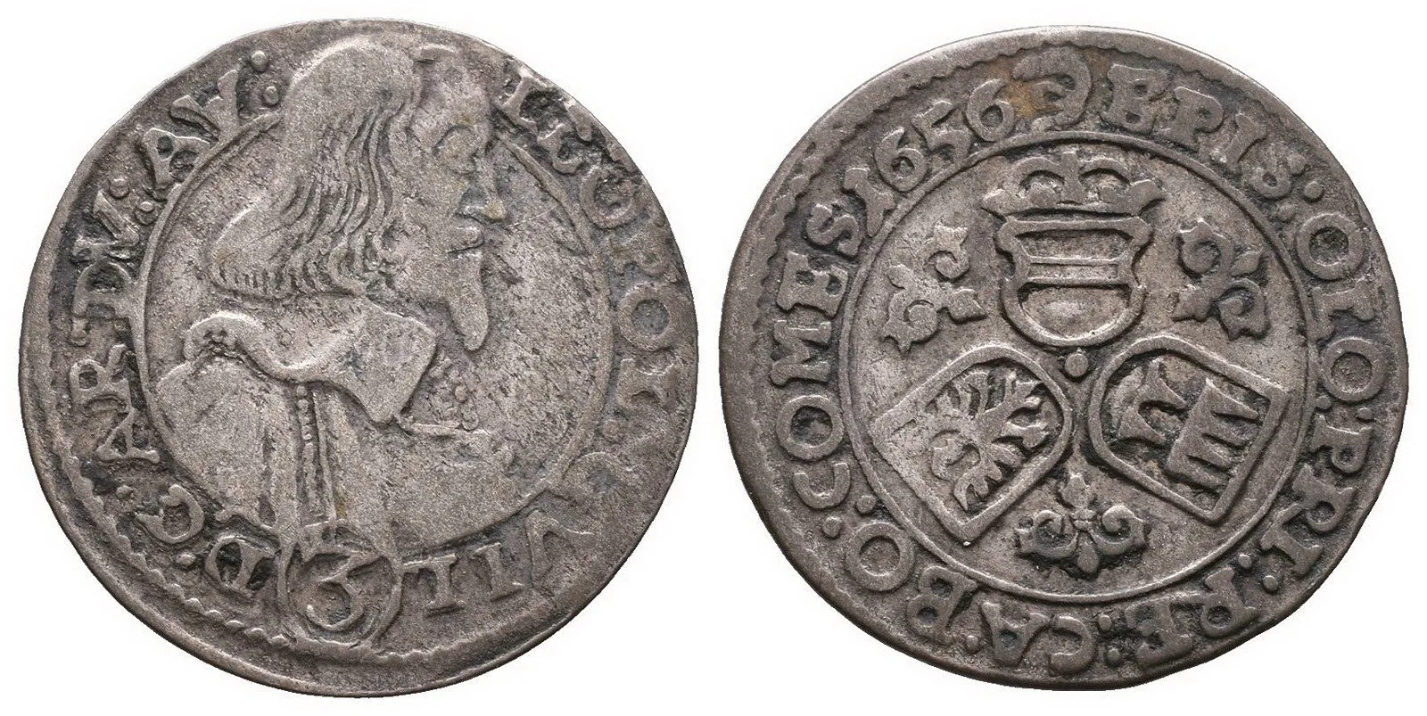 Olomouc - biskupství, Leopold Vilém, 1637 - 1662 — 1