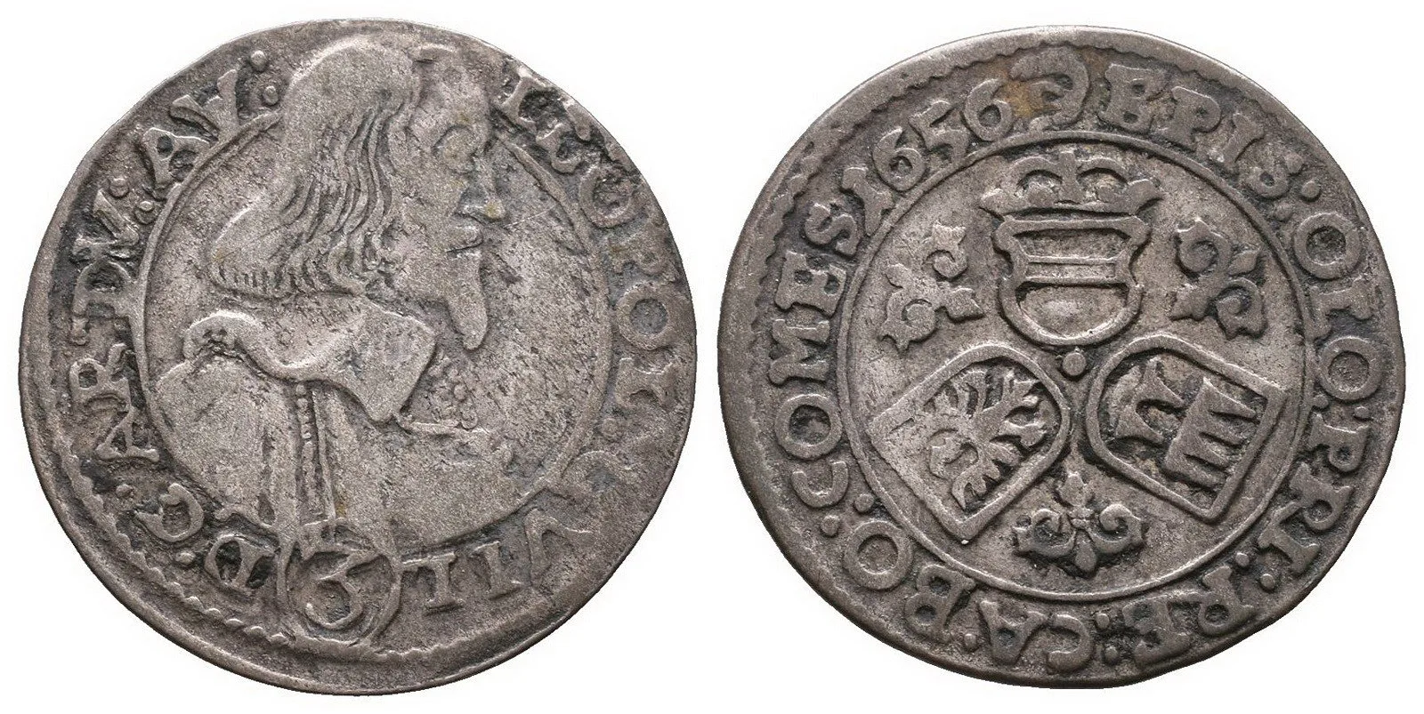 Olomouc - biskupství, Leopold Vilém, 1637 - 1662 — 1