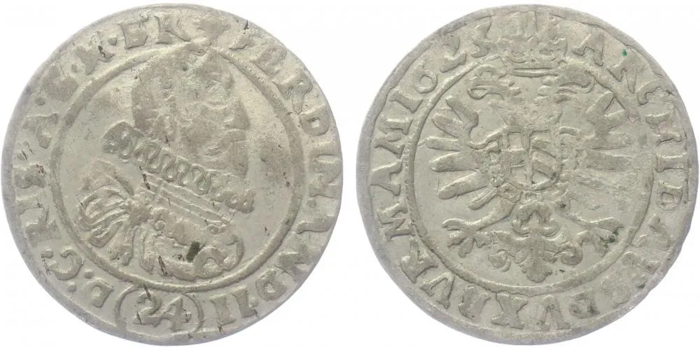 Ferdinand II., 1619 - 1637 (Mince kiprová) — 1