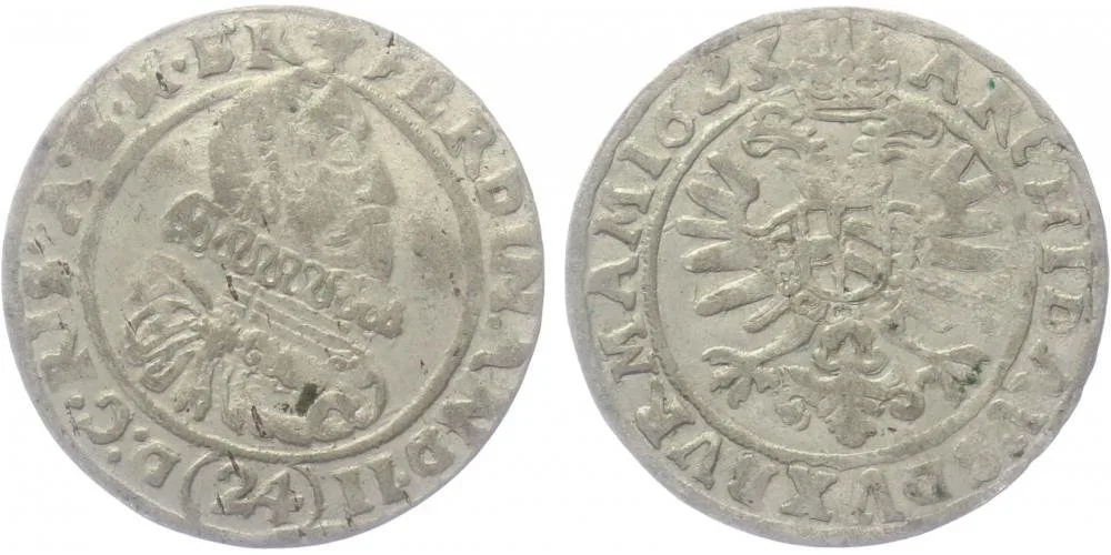 Ferdinand II., 1619 - 1637 (Mince kiprová) — 1