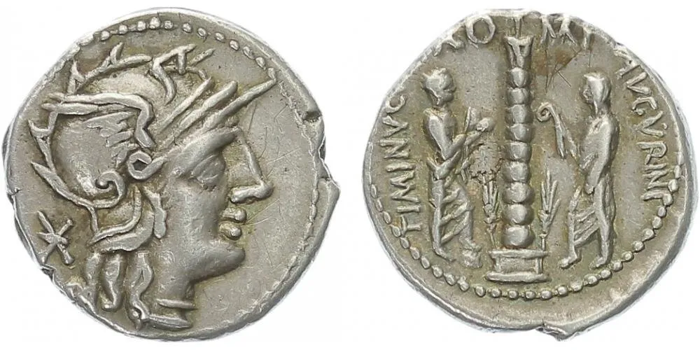 T. Minucius C. f. Augurinus, 134 př. Kr. — 1