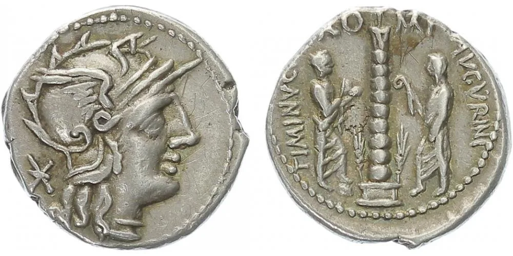 T. Minucius C. f. Augurinus, 134 př. Kr. — 1