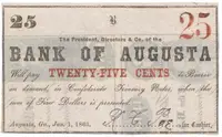 USA - Georgia, 25 Cent 1863