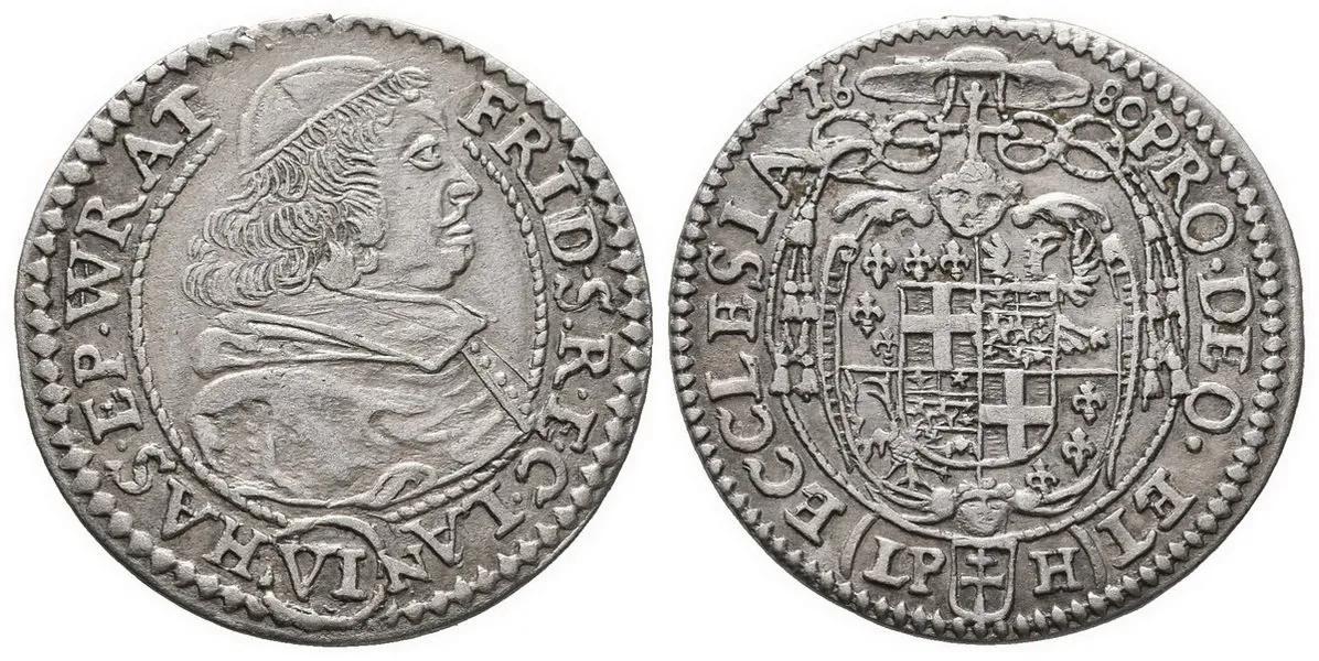 Vratislav - biskupství, Friedrich von Hessen-Darmstadt, 1671 - 1682 — 1