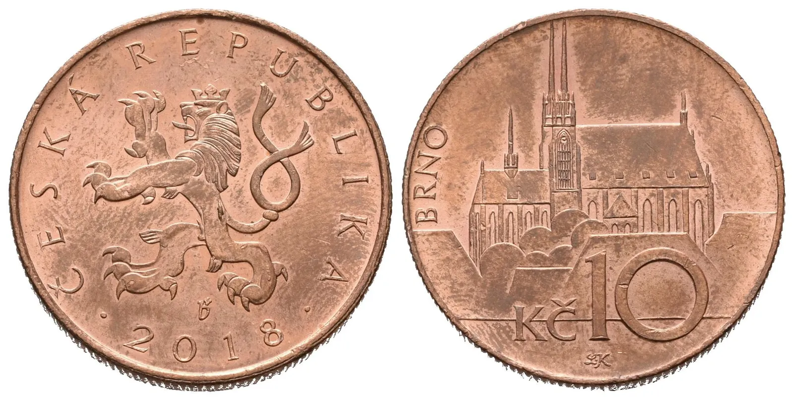 10 Koruna 2018