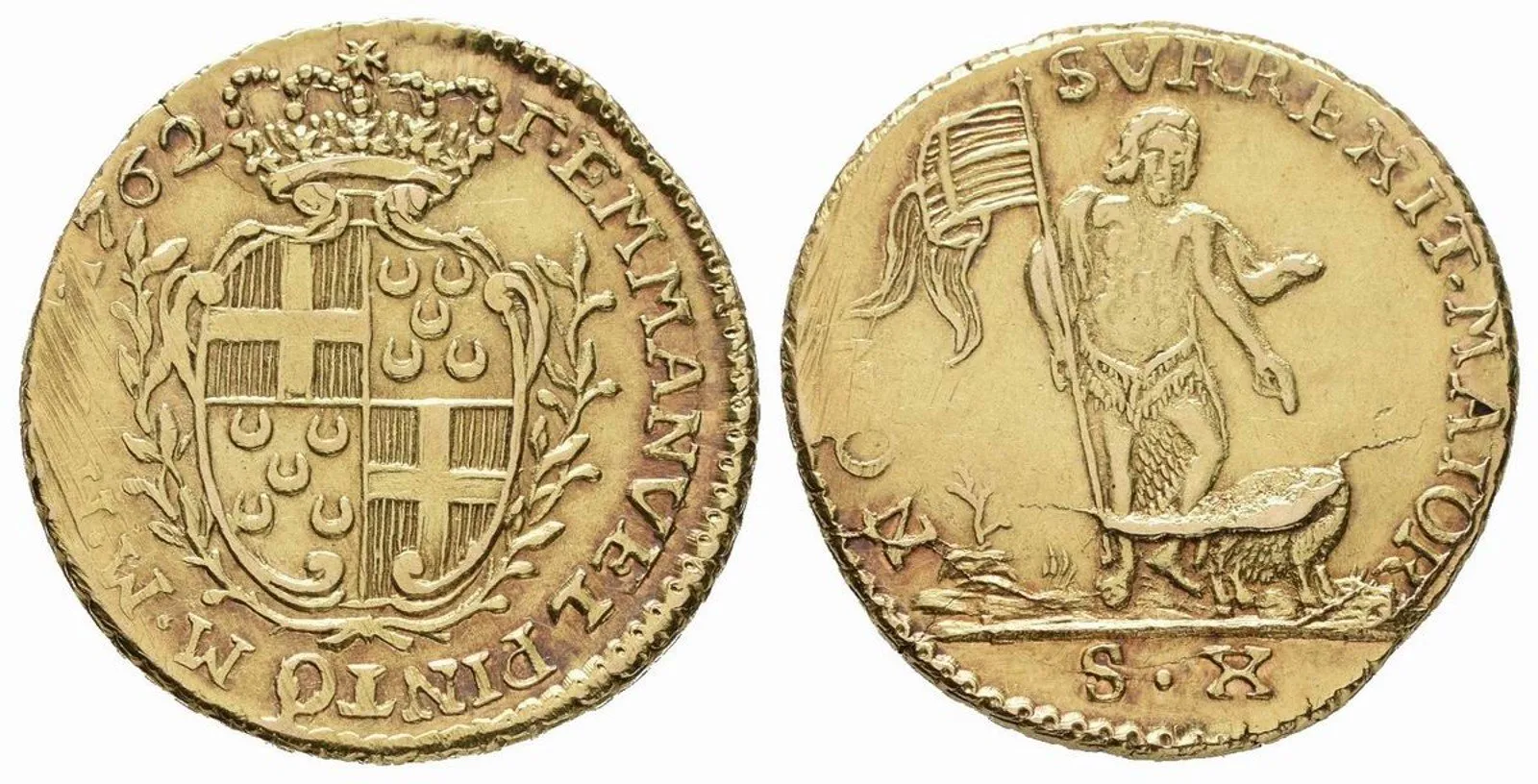 Malta - Řád Johanitů, Emmanuel Pinto, 1741 - 1773 — 1