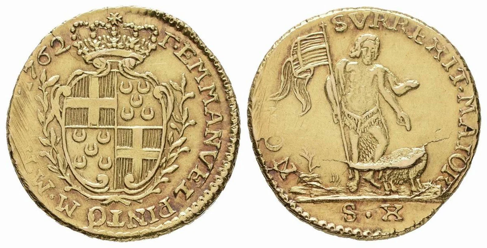 Malta - Řád Johanitů, Emmanuel Pinto, 1741 - 1773 — 1
