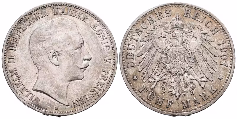 5 Marka 1907 A, Berlín