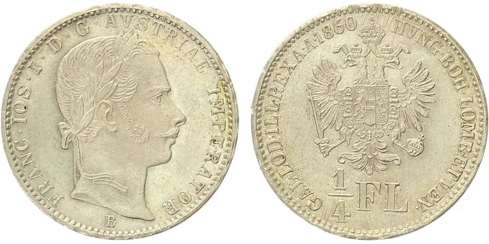 Rakouská a spolková měna, 1857 - 1892 — 1