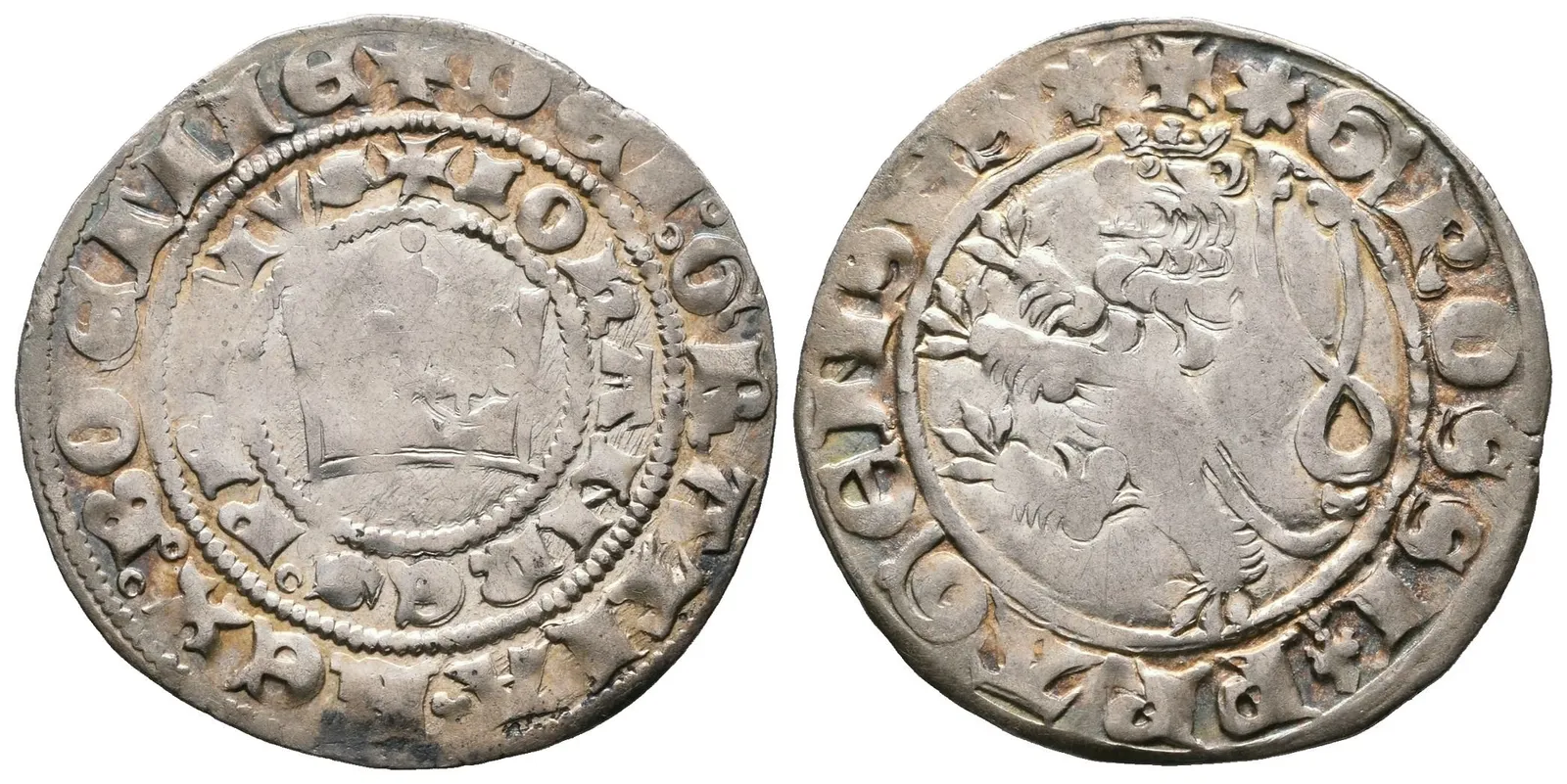 Jan Lucemburský, Pražský groš, Castelin 36