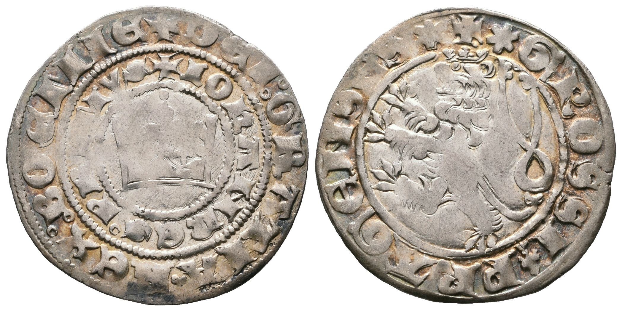 Jan Lucemburský, Pražský groš, Castelin 36