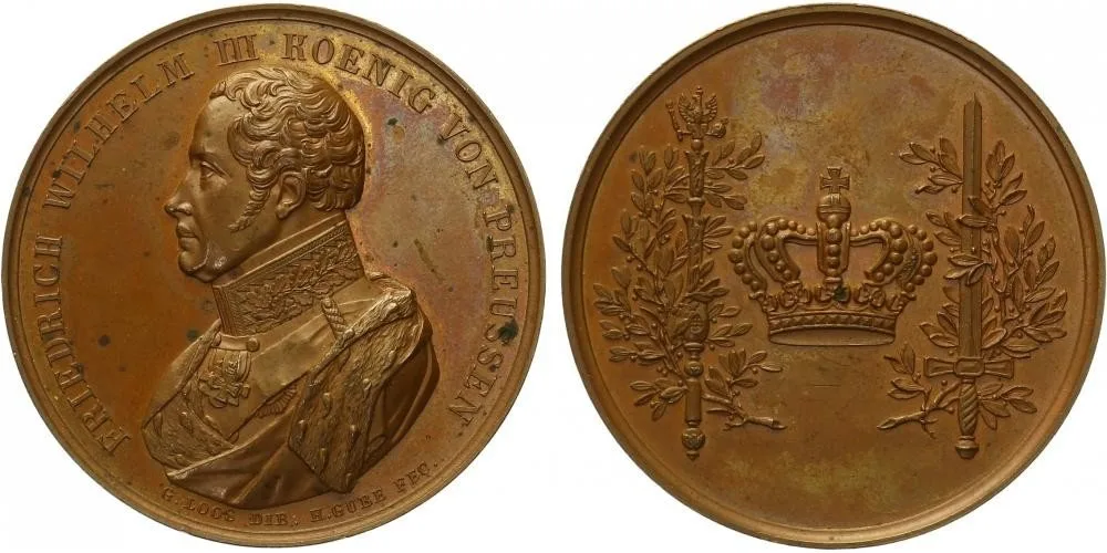 Německo - Prusko, Friedrich Wilhelm III., 1797 - 1840 — 1