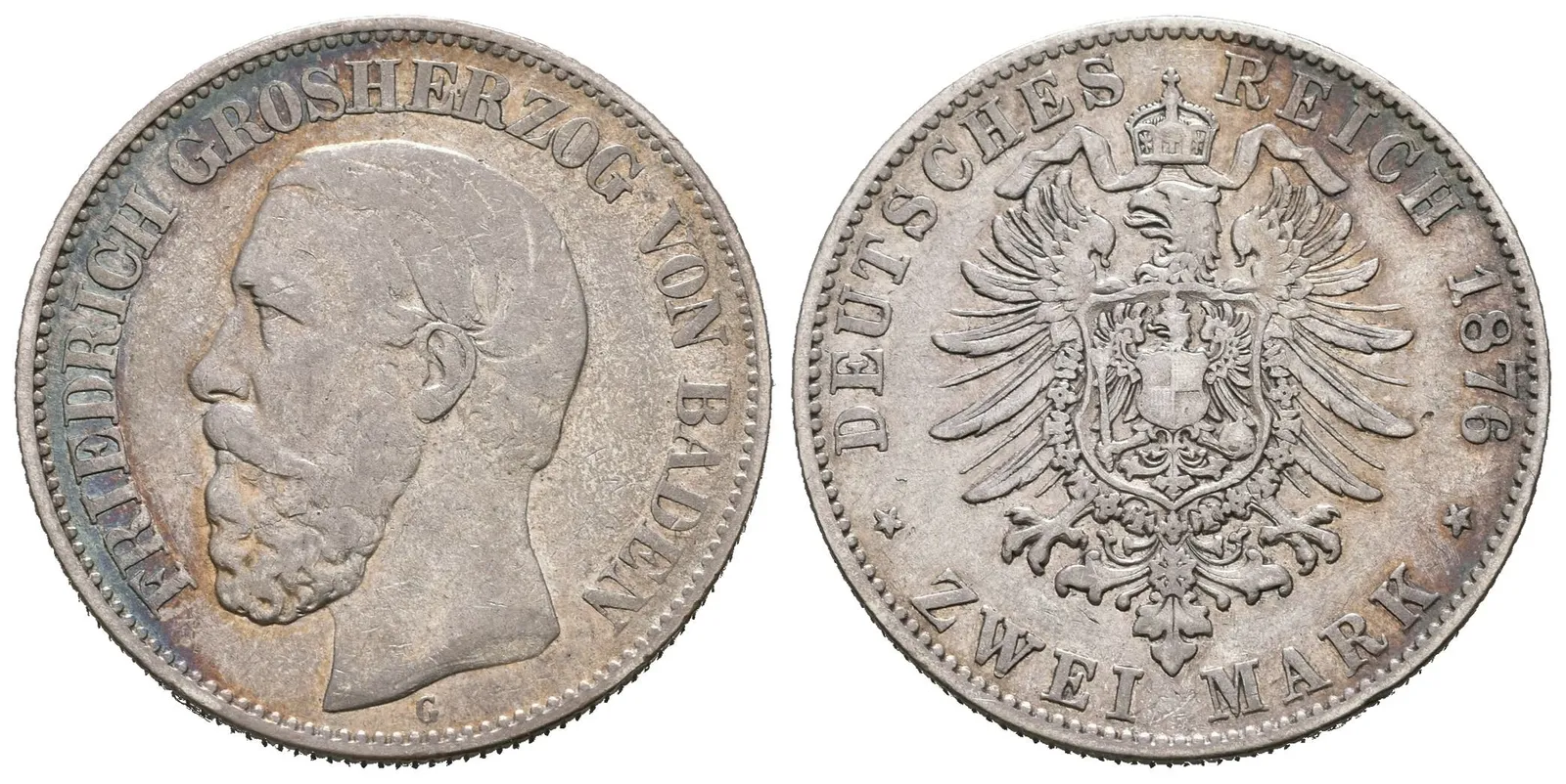 Baden, 2 Marka 1876