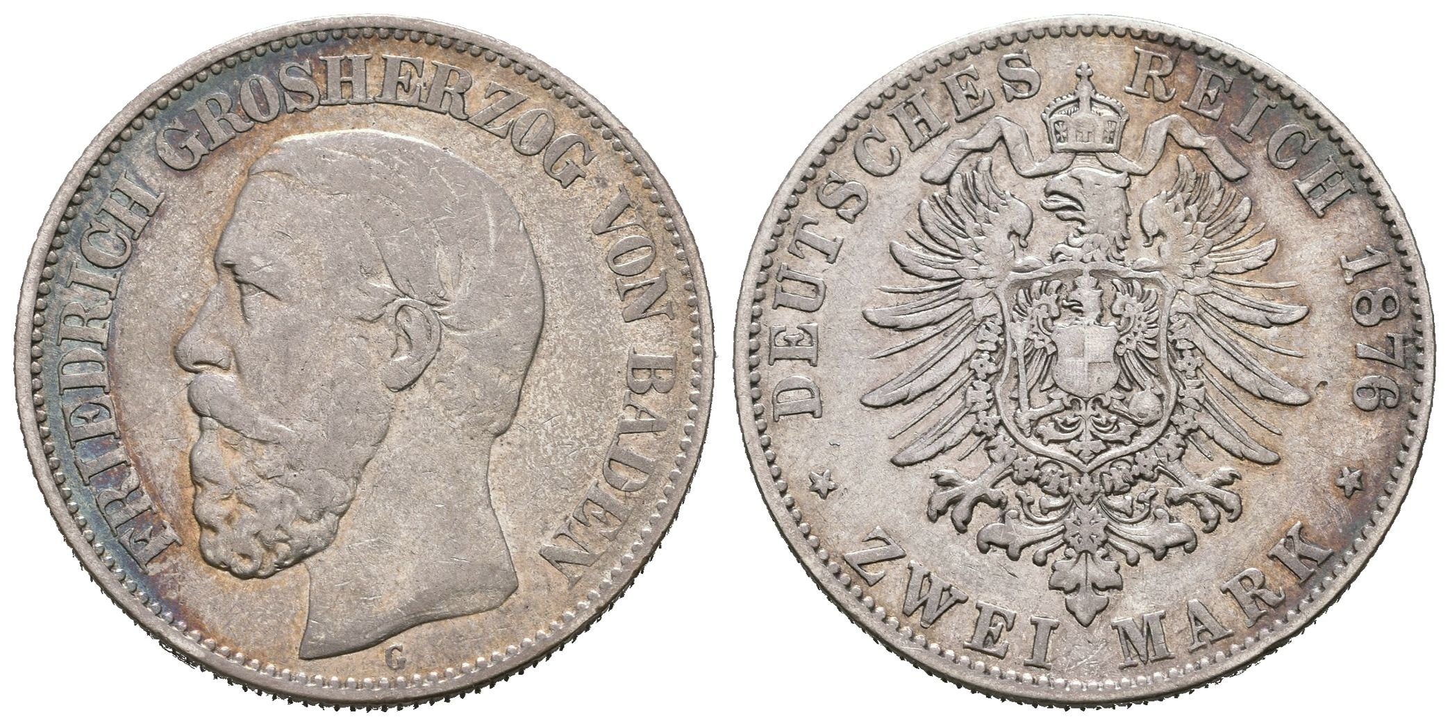 Baden, 2 Marka 1876