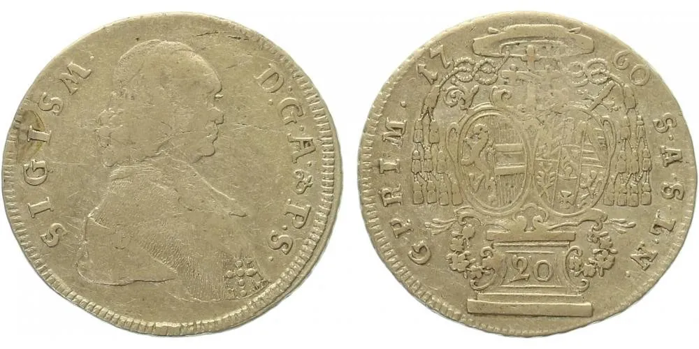 Salzburg - arcibiskupství, Sigismund III. Schrattenbach, 1753 - 1771 — 1