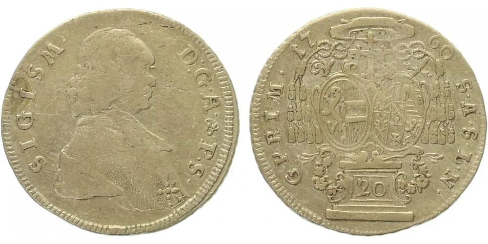 Salzburg - arcibiskupství, Sigismund III. Schrattenbach, 1753 - 1771 — 1