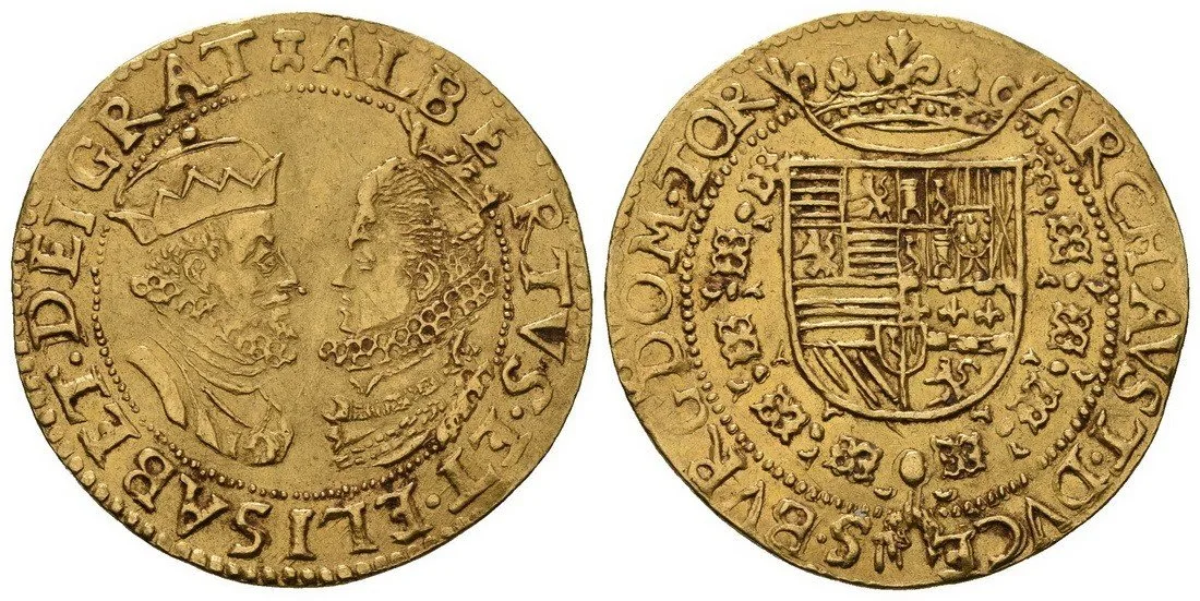 Belgie - Tournai, Albert a Isabela Španělská, 1598 - 1621 — 1
