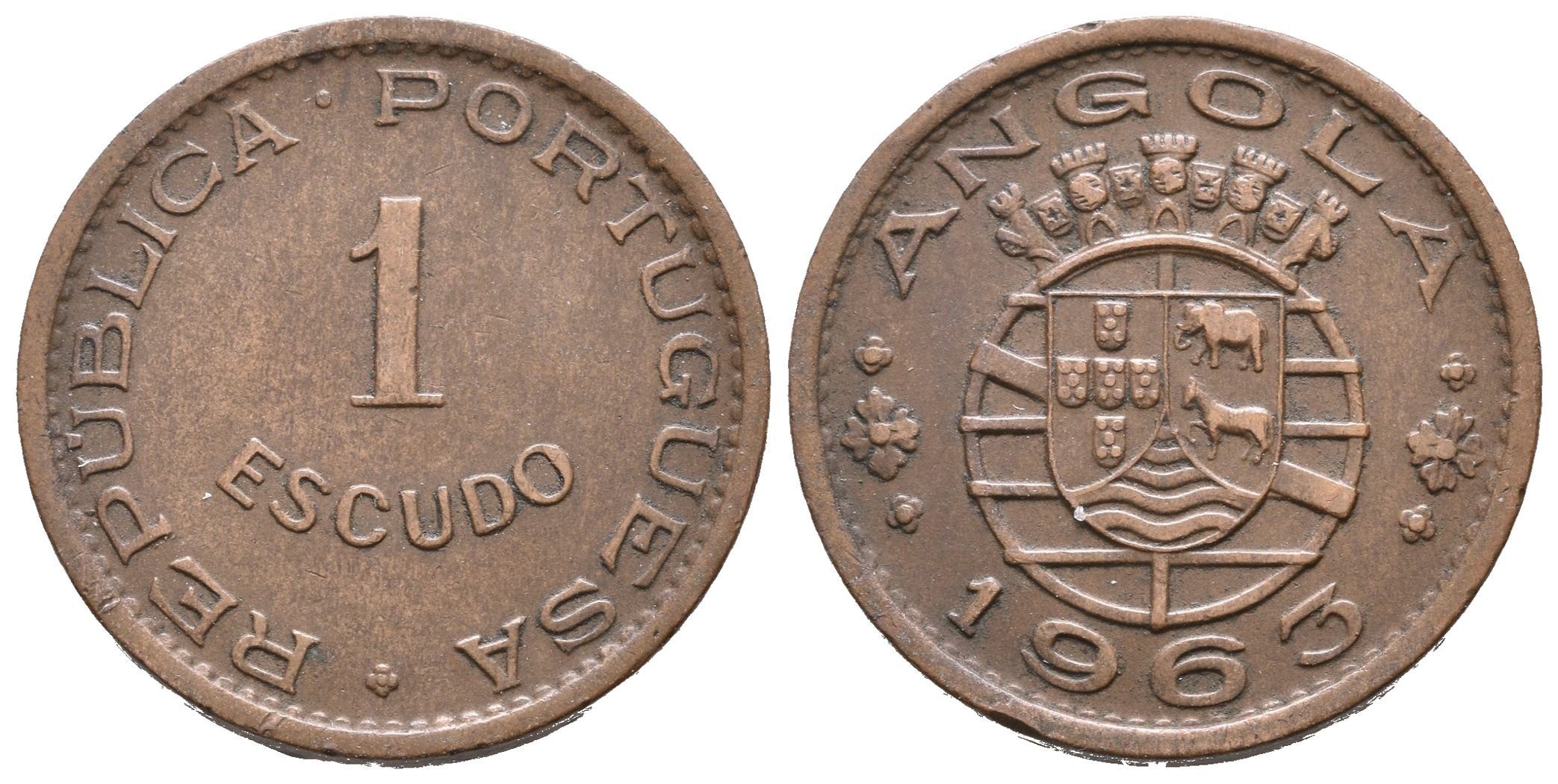 Portugalská Angola, 1 Escudo 1963