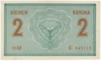 Rakousko - Uhersko, 2 Koruna 1914,série C, Hej.RU13c - fotografie 2