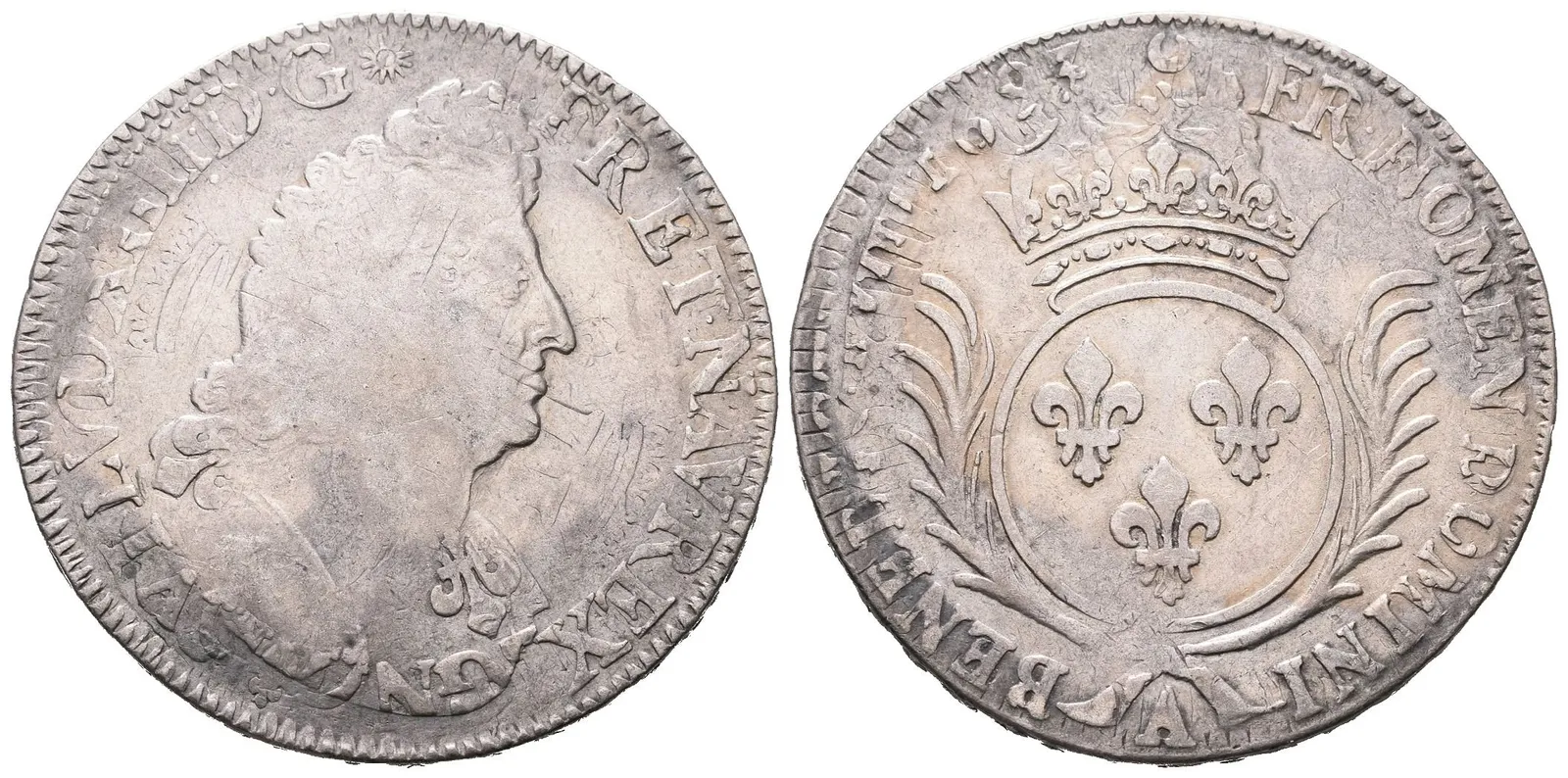 Francie, Ecu 1697 A