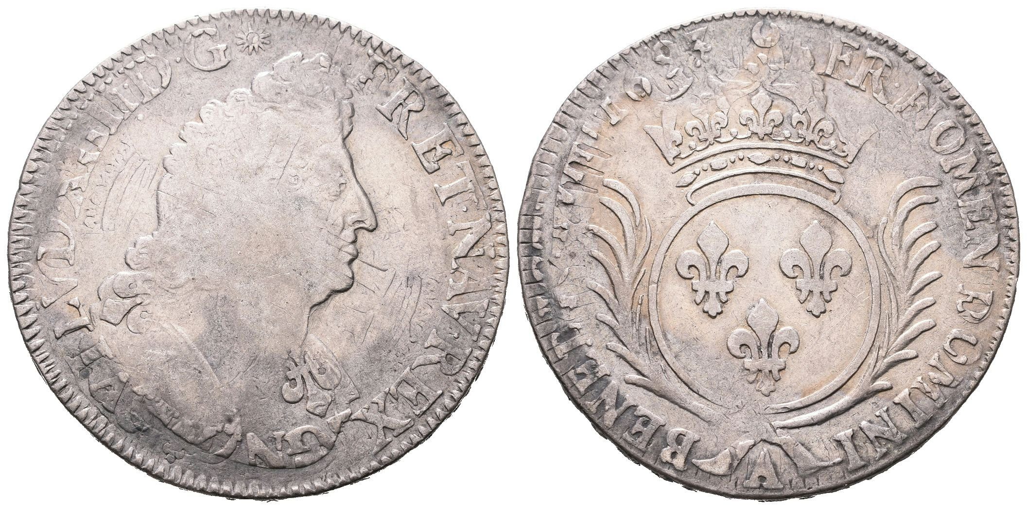 Francie, Ecu 1697 A