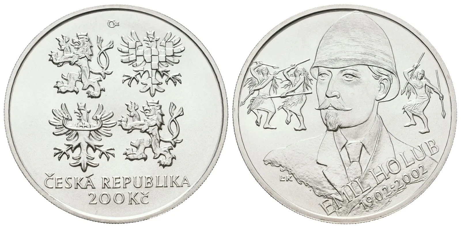 200 Kč 2002 - Emil Holub