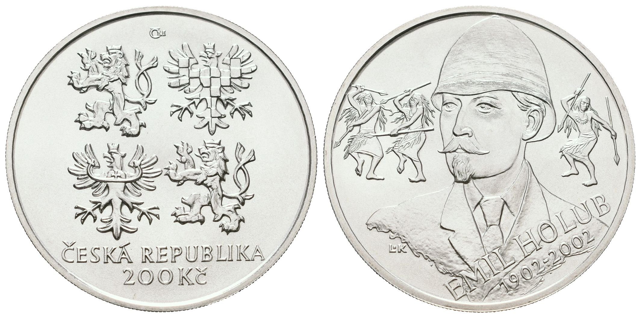200 Kč 2002 - Emil Holub