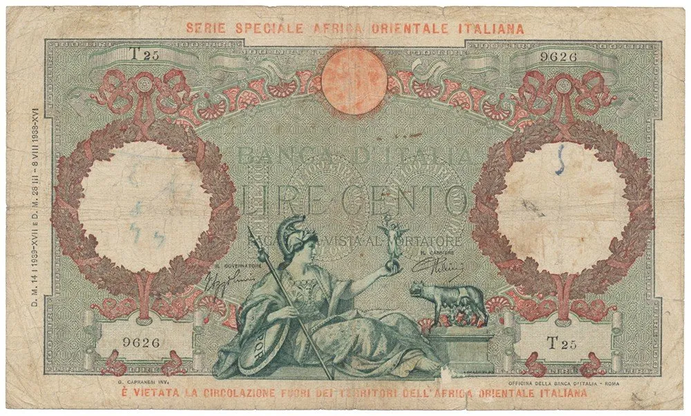 Italská východní Afrika - Italian East Africa — 1