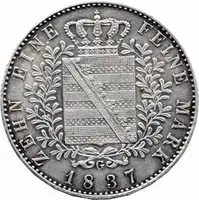 Sasko, Friedrich August II., 1836 - 1854 — 2