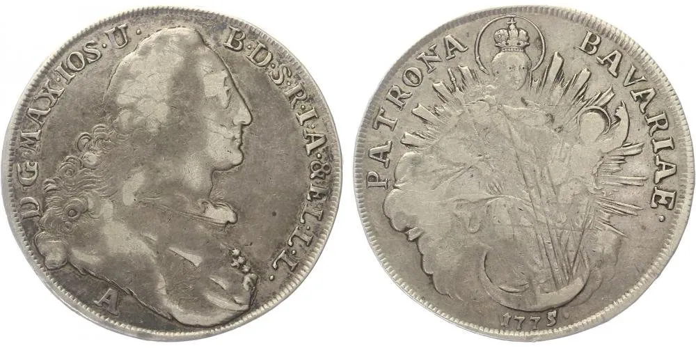 Bavorsko, Maximilian III. Josef, 1745 - 1777 — 1