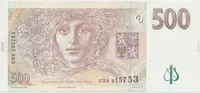 Česká republika, 500 Koruna 1997, série C, Hej.CZ23aC