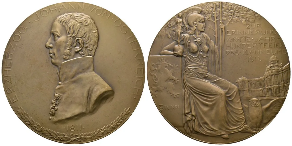Arcivévoda Johann, 1782 - 1859, kancléř 1848 - 1849 — 1