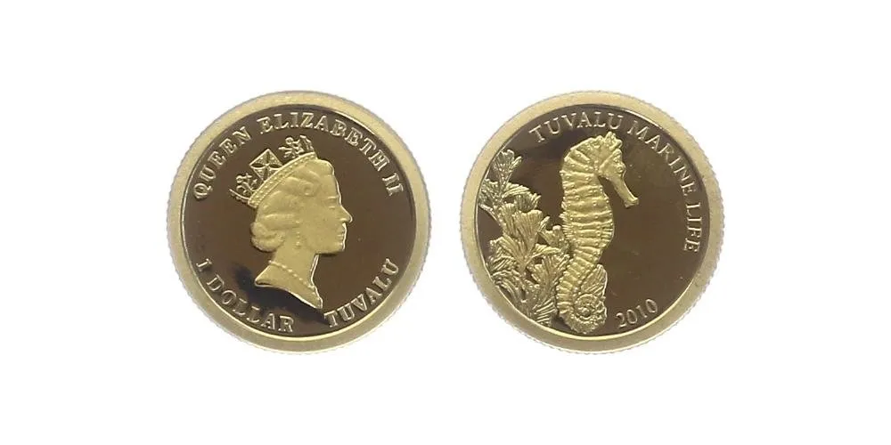 Dollar 2010 - Mořský koník, PROOF