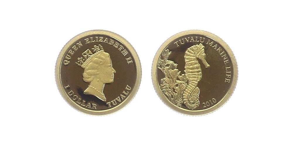 Dollar 2010 - Mořský koník, PROOF