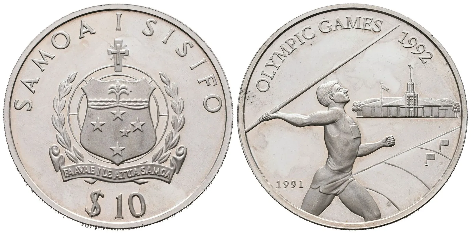 Samoa, 10 Tala 1991, XXV. Olympijské hry Barcelona
