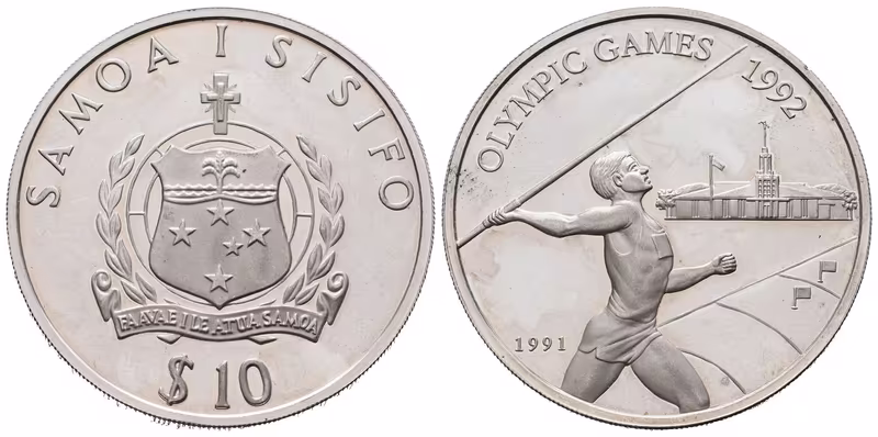 Samoa, 10 Tala 1991, XXV. Olympijské hry Barcelona