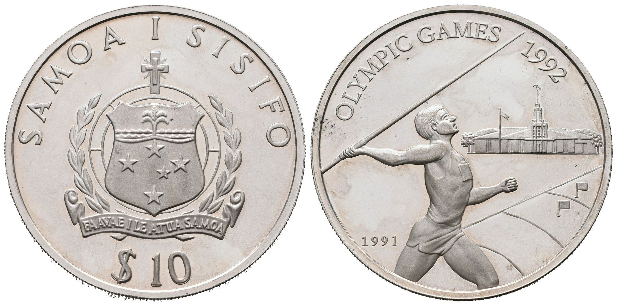 Samoa, 10 Tala 1991, XXV. Olympijské hry Barcelona