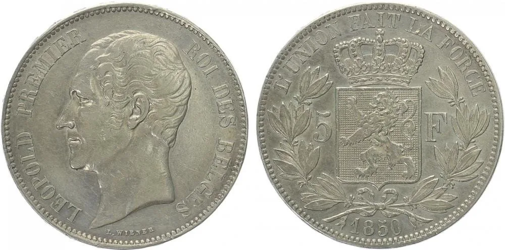 Belgie, Leopold I., 1831 - 1865 — 1