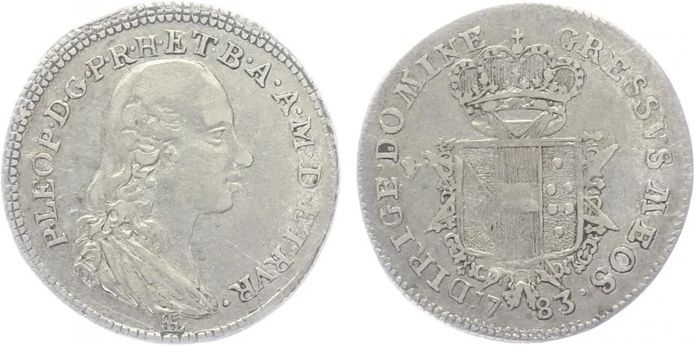 Itálie - Toskánsko, Pietro Leopoldo, 1765 - 1790 — 1