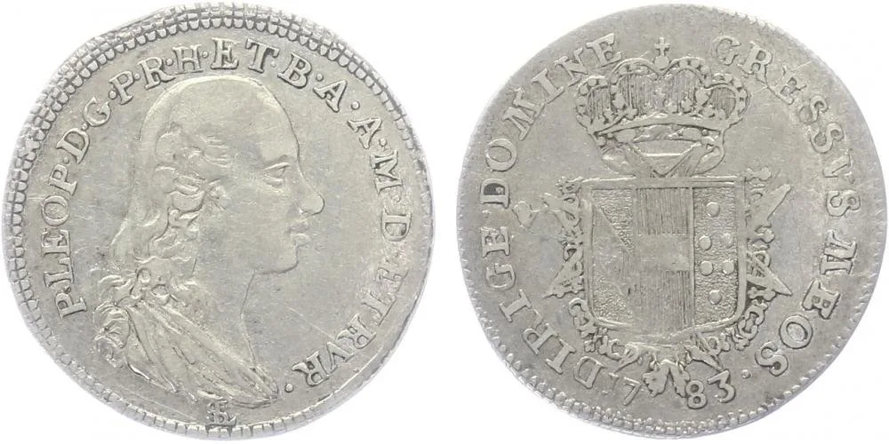 Itálie - Toskánsko, Pietro Leopoldo, 1765 - 1790 — 1
