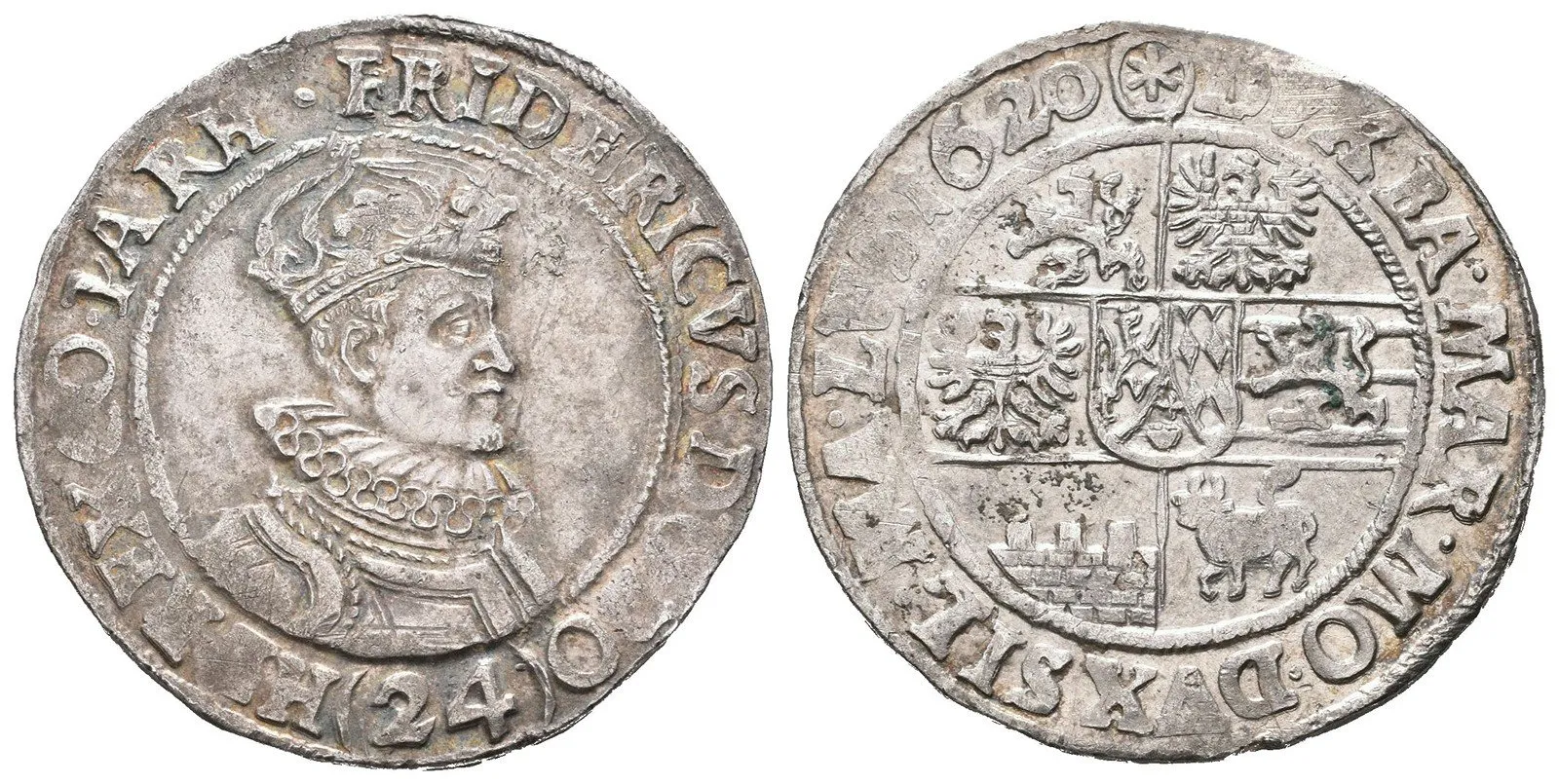 Fridrich Falcký, 1619 - 1620 — 1