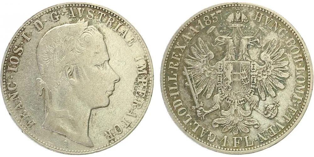 Rakouská a spolková měna, 1857 - 1892 — 1