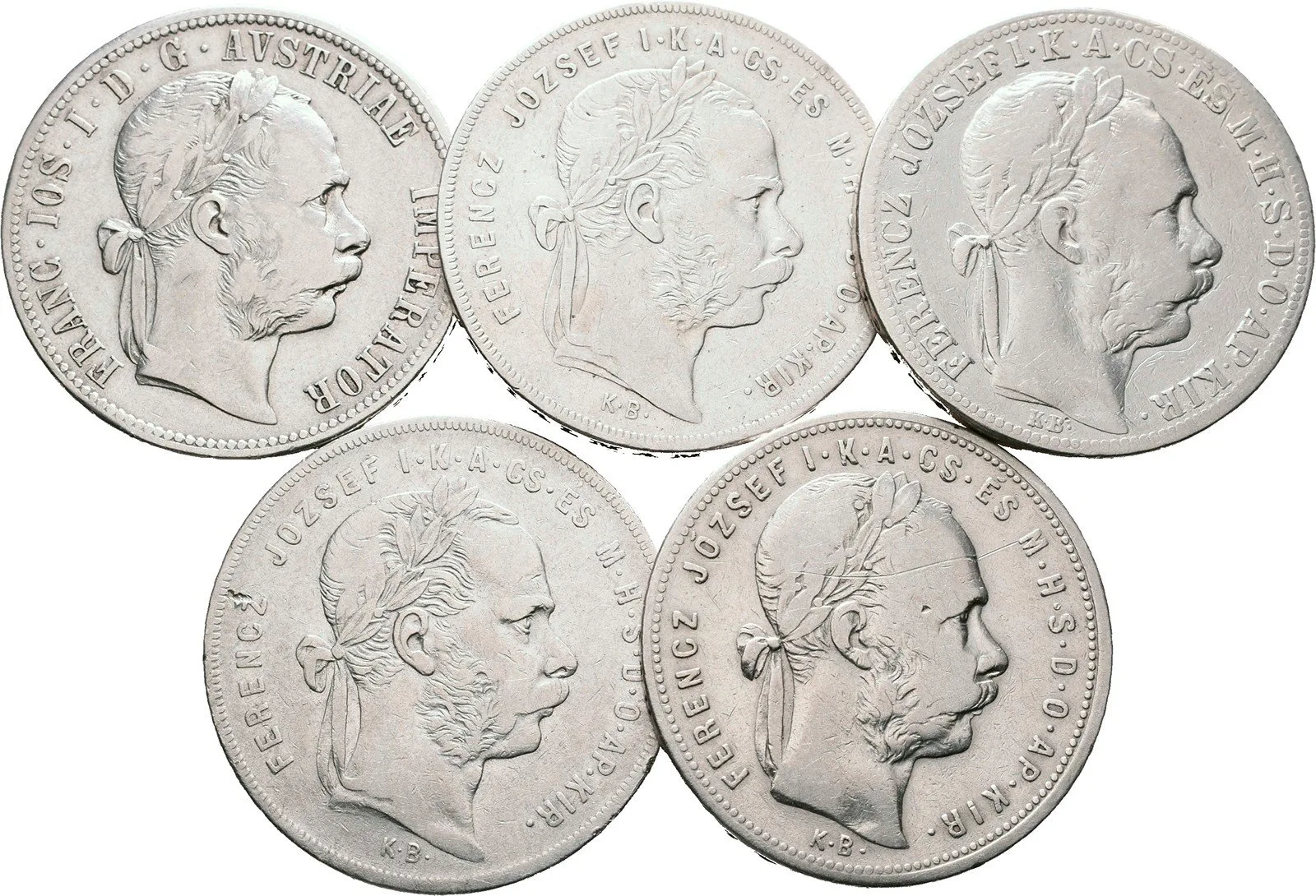 Rakouská a spolková měna, 1857 - 1892 — 1