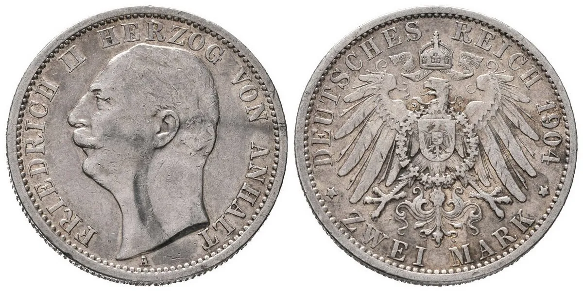 Anhalt, Friedrich II., 1904 - 1918 — 1